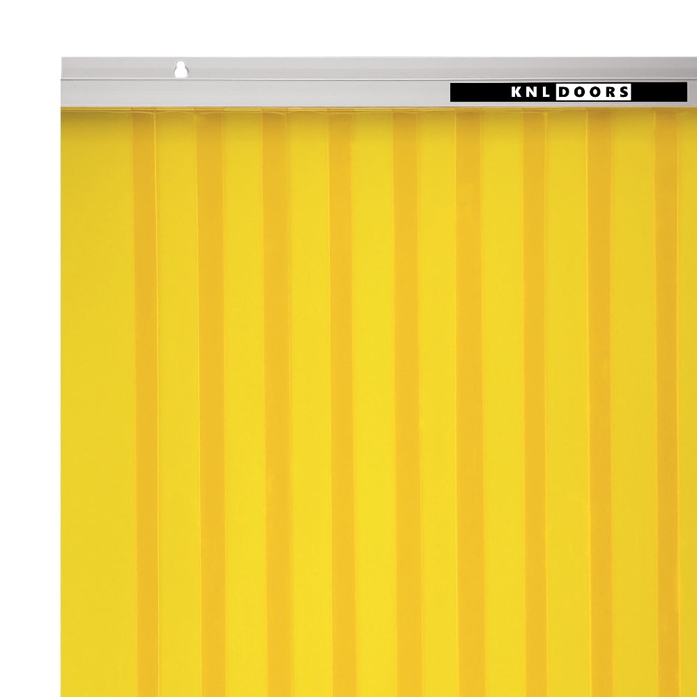 YELLOW Strip Curtain Door (1.8mm x 75mm PVC)